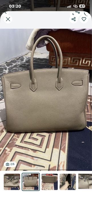 Сумка birkin hermes подоригинал