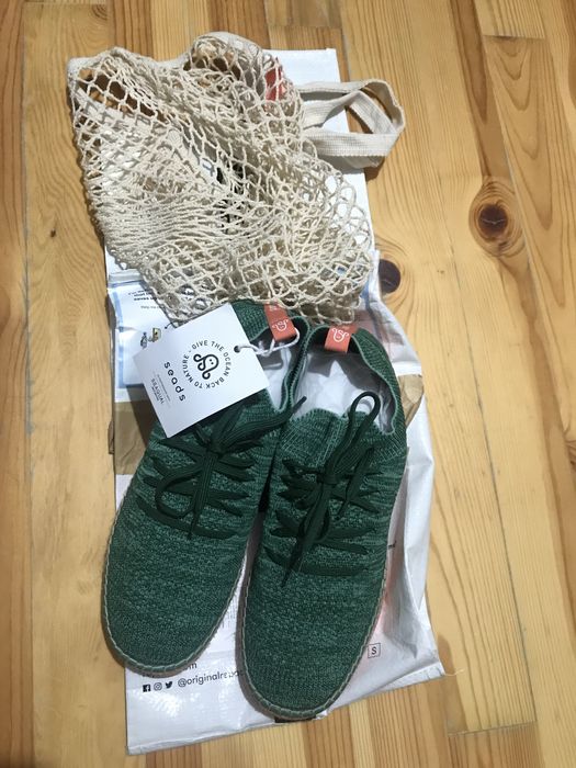 Веган френдли обувки SEADS 002 OCEAN GREEN