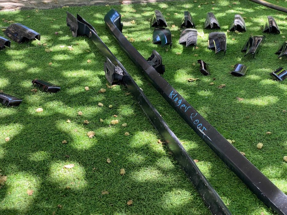 Заглушки на рейлинги на Highlander