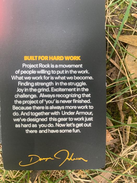 Project Rock • Under Armour • USA