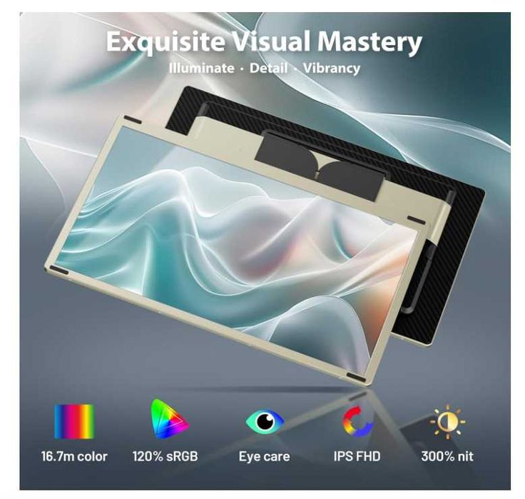 Teamgee S6 2 x 15,6" IPS Display