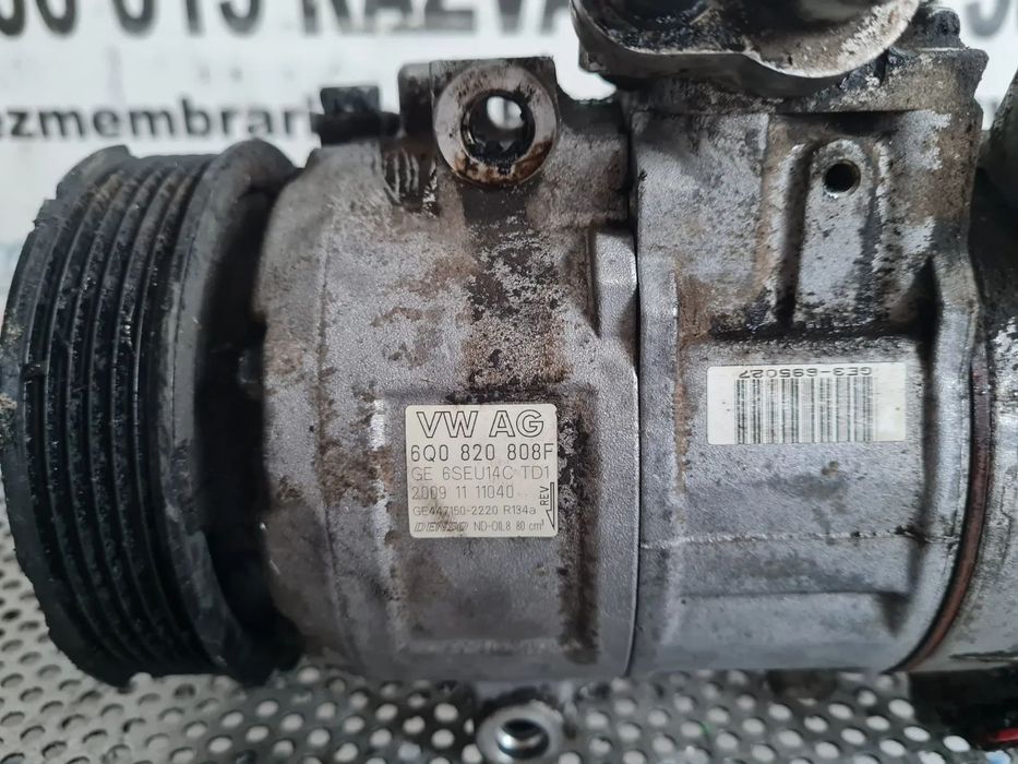 Compresor Clima Aer Conditionat AC Vw Polo 6R Skoda Fabia 2 Praktik Roomster Seat Ibiza Dupa 2008 F
