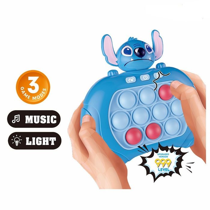 Голема Поп ит игра машина с 999 нива на трудност/Стич/ Куроми/Мече