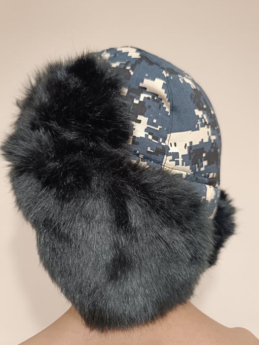 Теплая шапка на мальчика подростка