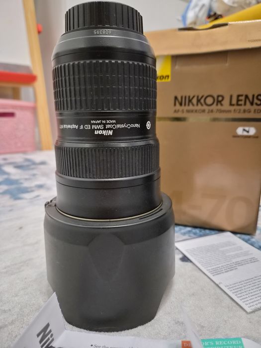 Obiectiv DSLR NIKKOR 24-70 mm f 2.8
