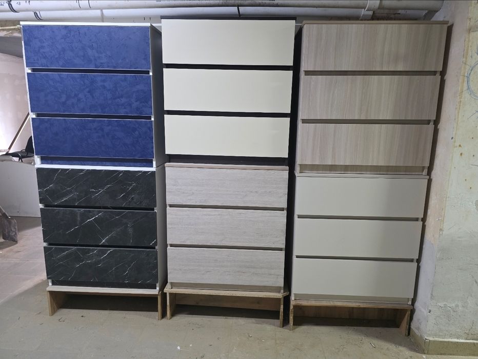 Комоды 81х44х90.  25 тысяч. ПВХ кромка.