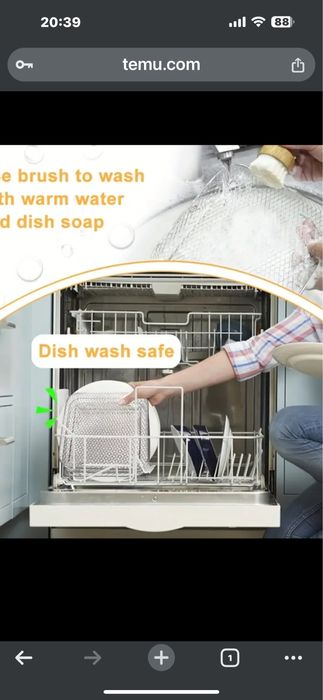 Cosuri air fryer otel inoxidabil