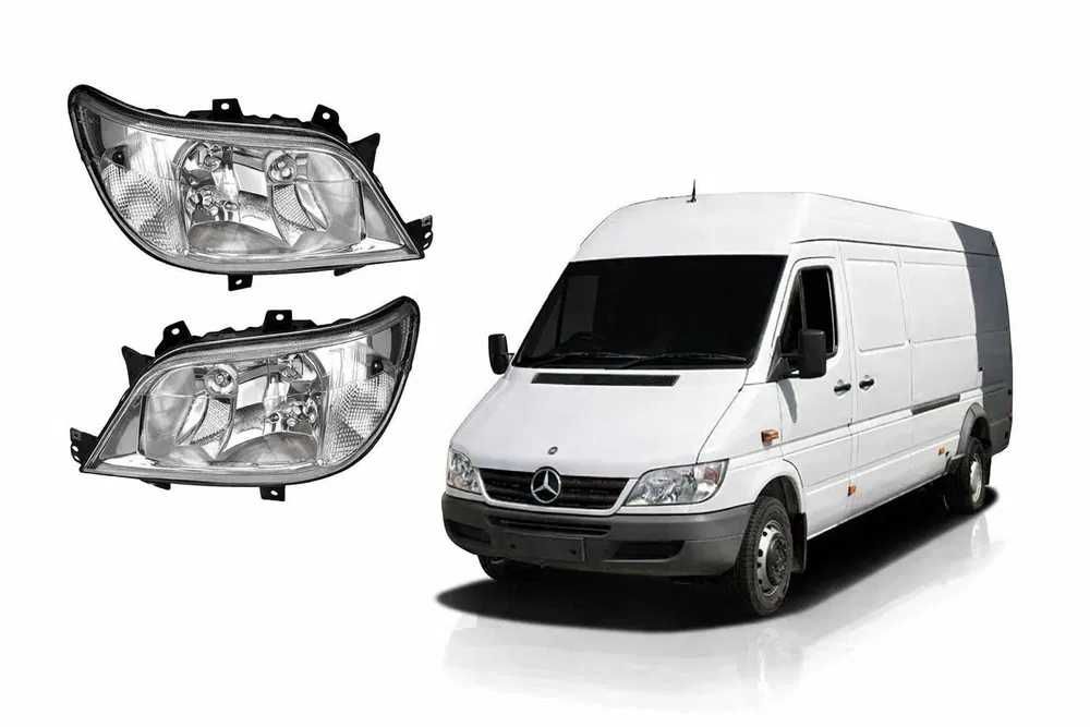 Far Faruri Mercedes Sprinter (2001-2007) Stânga +dreapta cu motor /NOU
