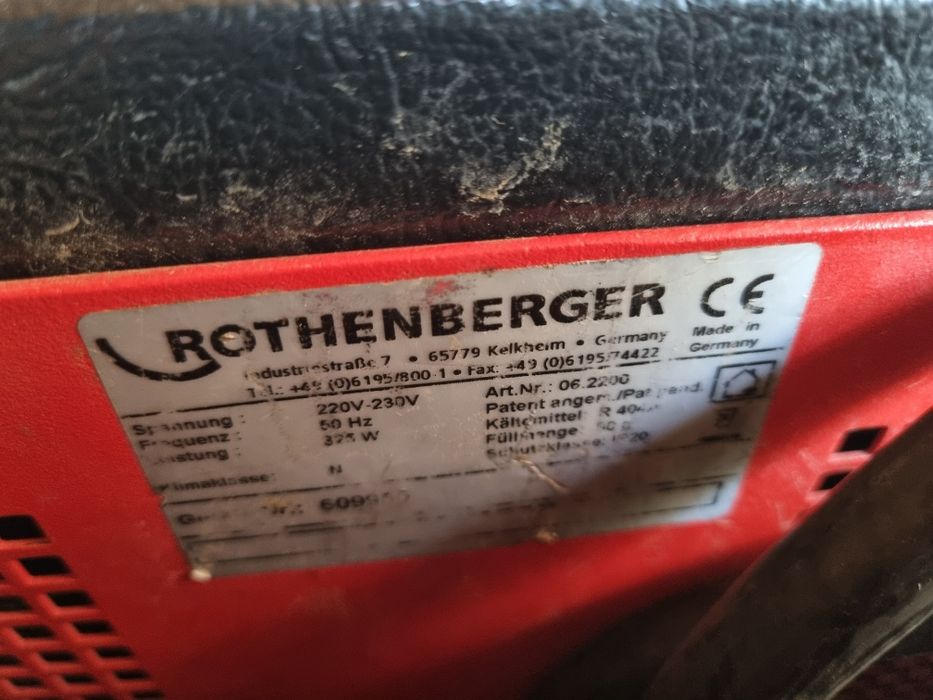 Aparat înghețat țevi Rothenberger Rofrost turbo R290 2