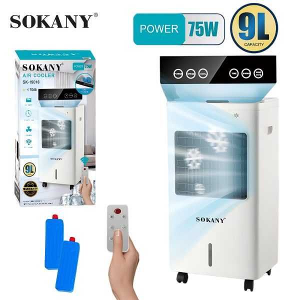 Мобилен въздушен охладител Sokany 9 литра+Йонизатор