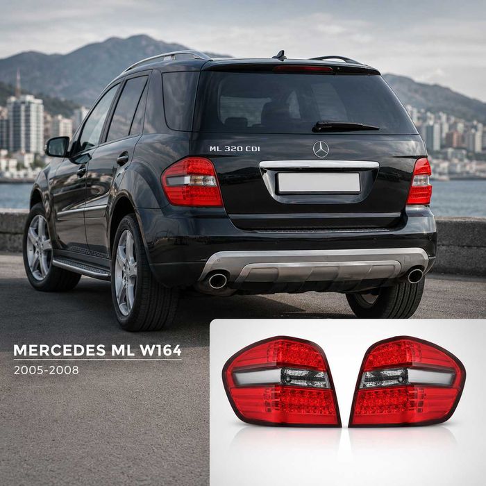 Диодни стопове за Mercedes ML W164 (2005-2008)