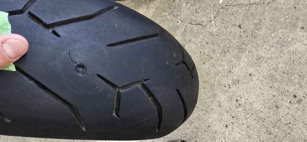 Anvelopa moto 180/55zr17 pirelli diablo Rosso 2