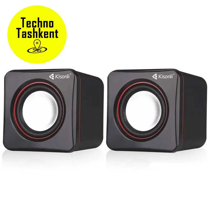 Kомпьютерные колонки Kisonli V400, (Dostavka Bor)