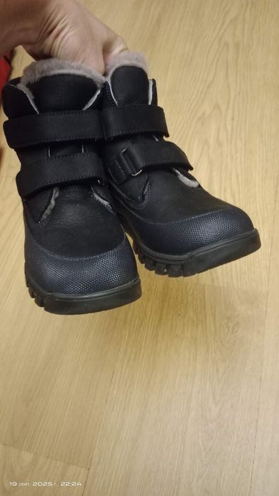 Зимни кожени ботуши, размер 36, естествена кожа