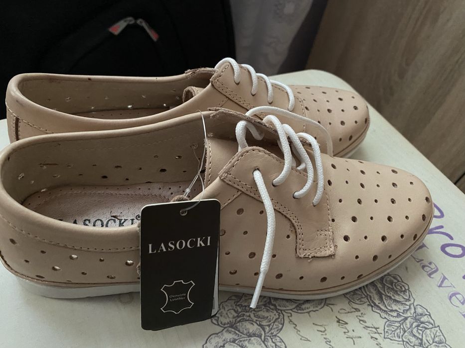 Дамски обувки естествена iкожа   39 Lasocki