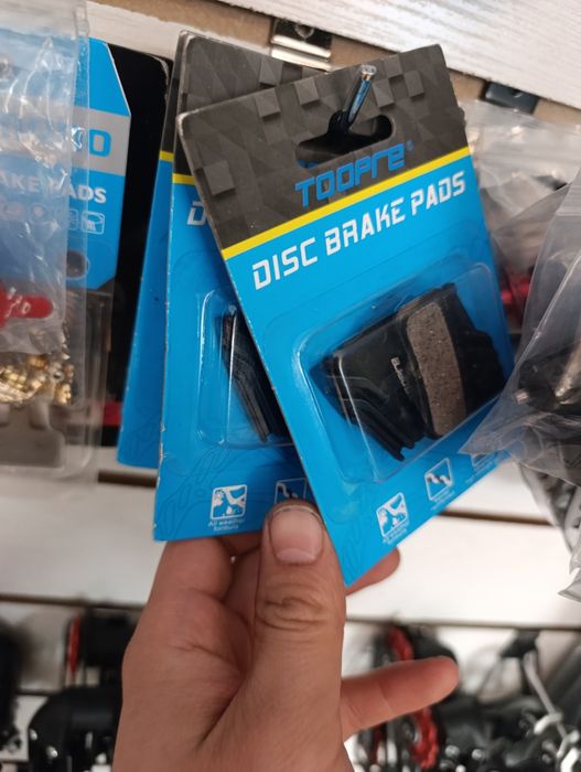 Тормозные колодки с радиаторами