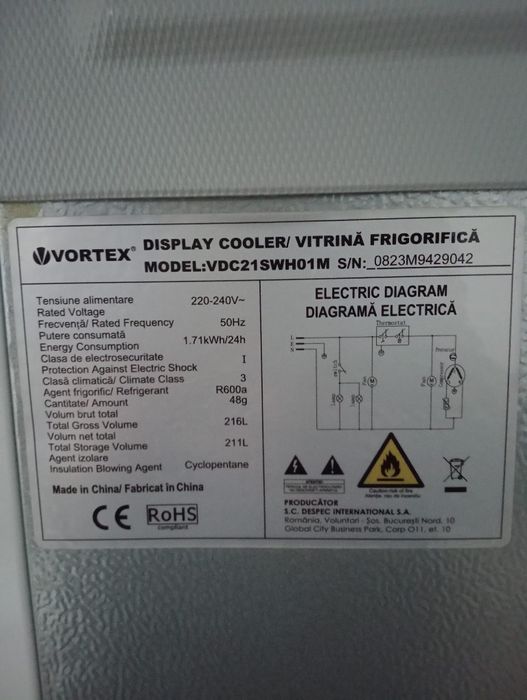 Vând lada frigorifica