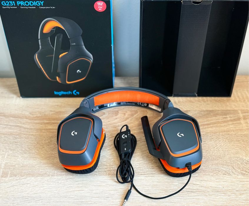 Căști Gaming Premium Logitech G231 PRODIGY - în stare foarte bună