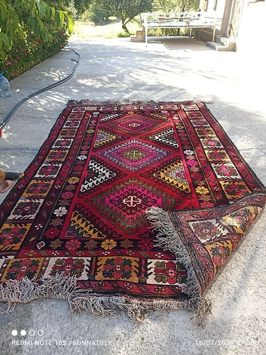 Qadimgi gilam naqshinkor ogʻir gilam 60-70 kg