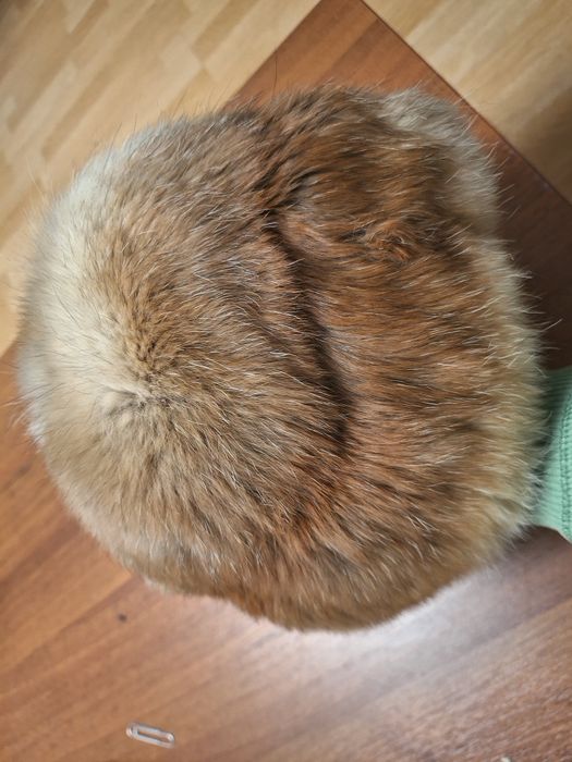 Căciulă din blana naturala de vulpe