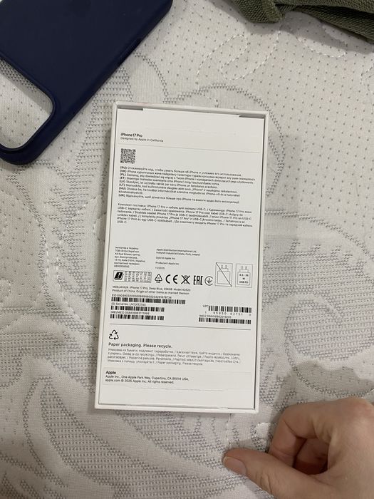 Айфон 17 про на 256гб