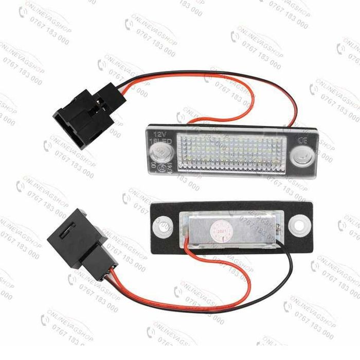 Set Lampi Led numar pentru Volkswagen Sharan, Seat Alhambra