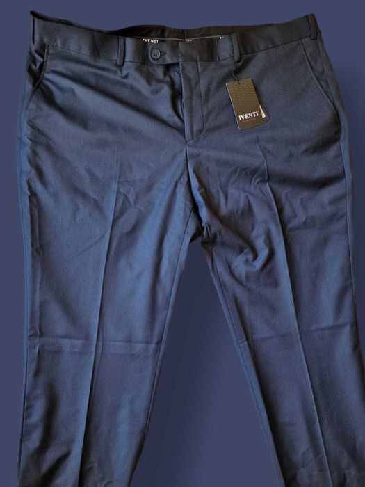 Тъмно син мъжки елегантен панталон Iventi р-р 60