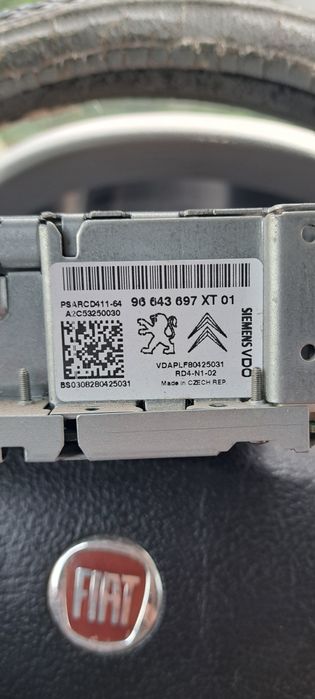 Radio original si boxe compatibil Fiat Scudo, Peugeot Expert, Citroen