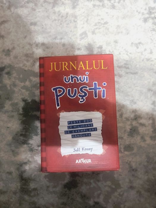 Set de 4 cărți ,,Jurnalul unui puști "
