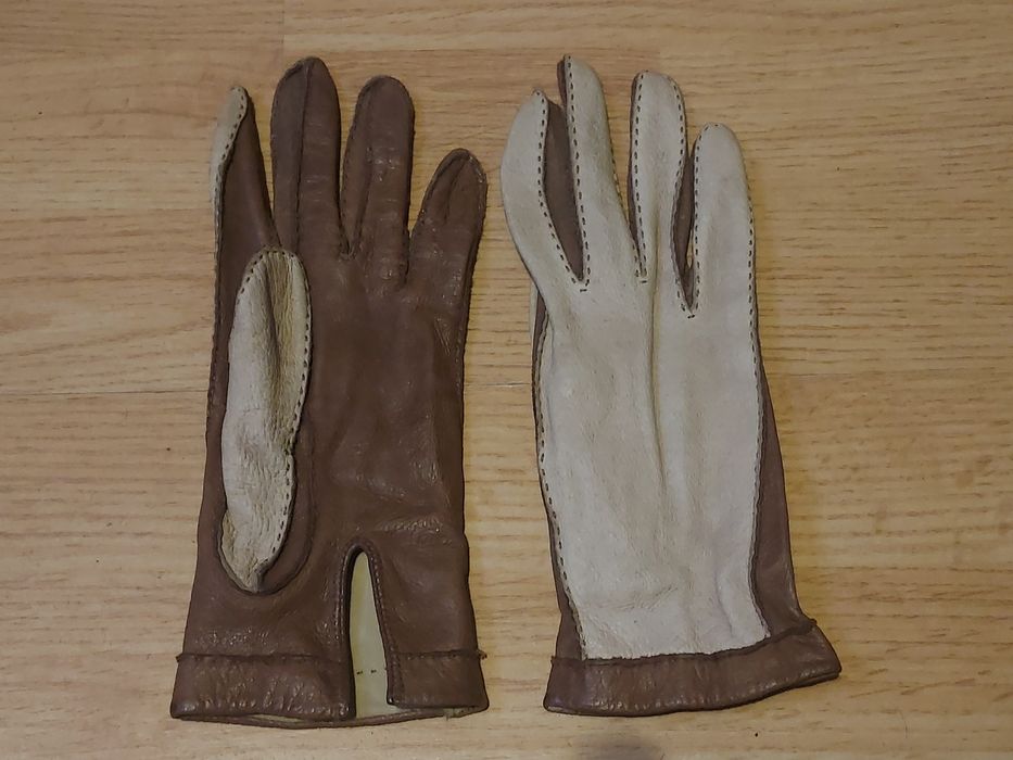 Mănuși din piele și imitație piele