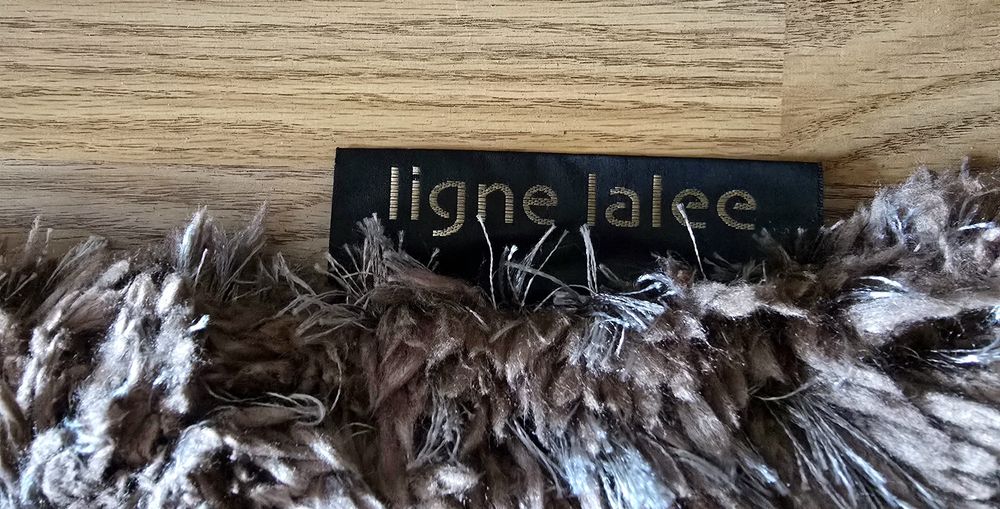 Килим, Ligne Lalee, 170х120 см, цвят мока, запазен