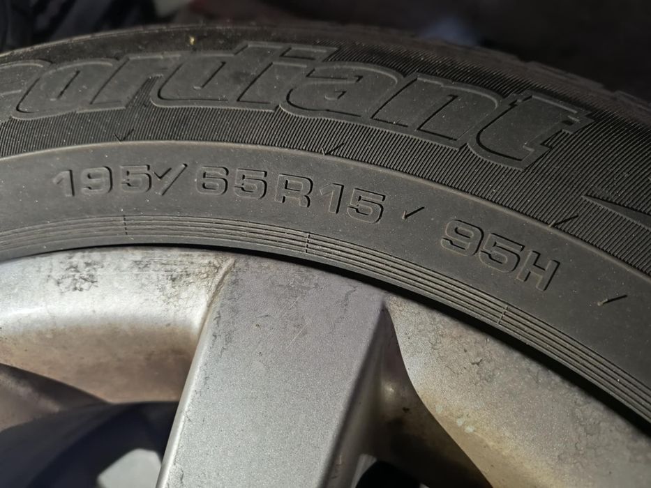 Алуминиеви джанти за vw голф плюс с гуми