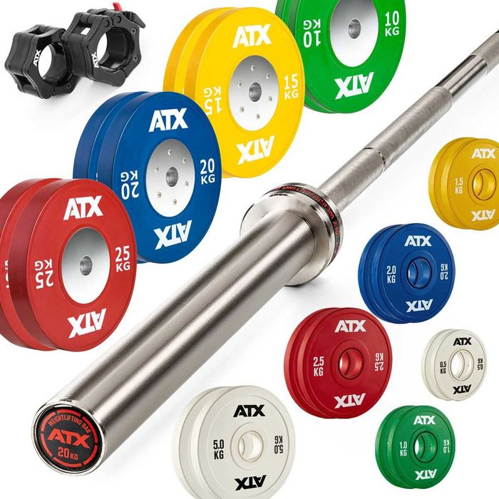 Комплект за Вдигане на Тежести 185 кг /  Weight Lifting Set HQ Дискове