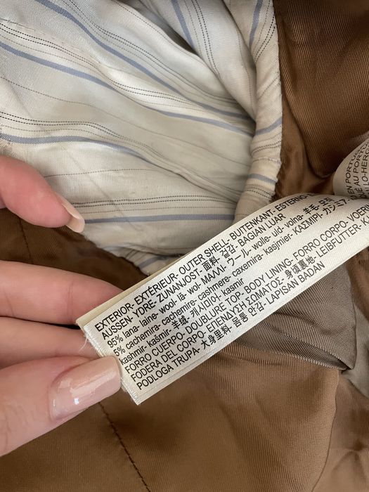 Palton barbatesc Massimo Dutti lana si casmir