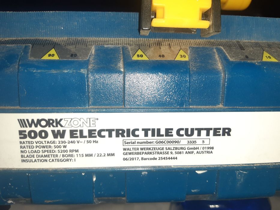 Mașina electrica tăiat faianta