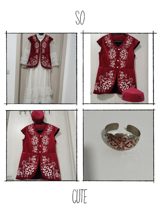 Қазақша ұлттық көйлектер, киімдер