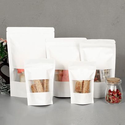 Белые и черные пакеты Doypack