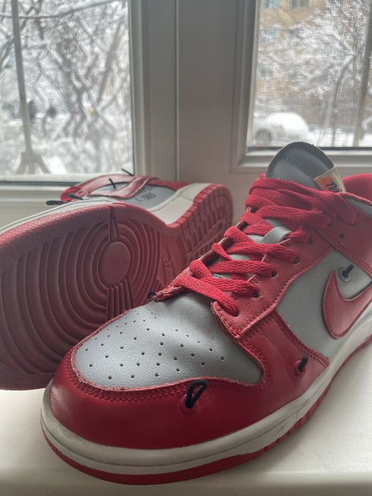 Nike Dunk Low x Off-White “University Red»