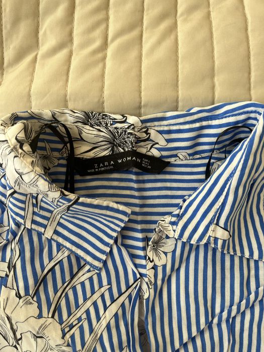 Риза с широк ръкав Zara