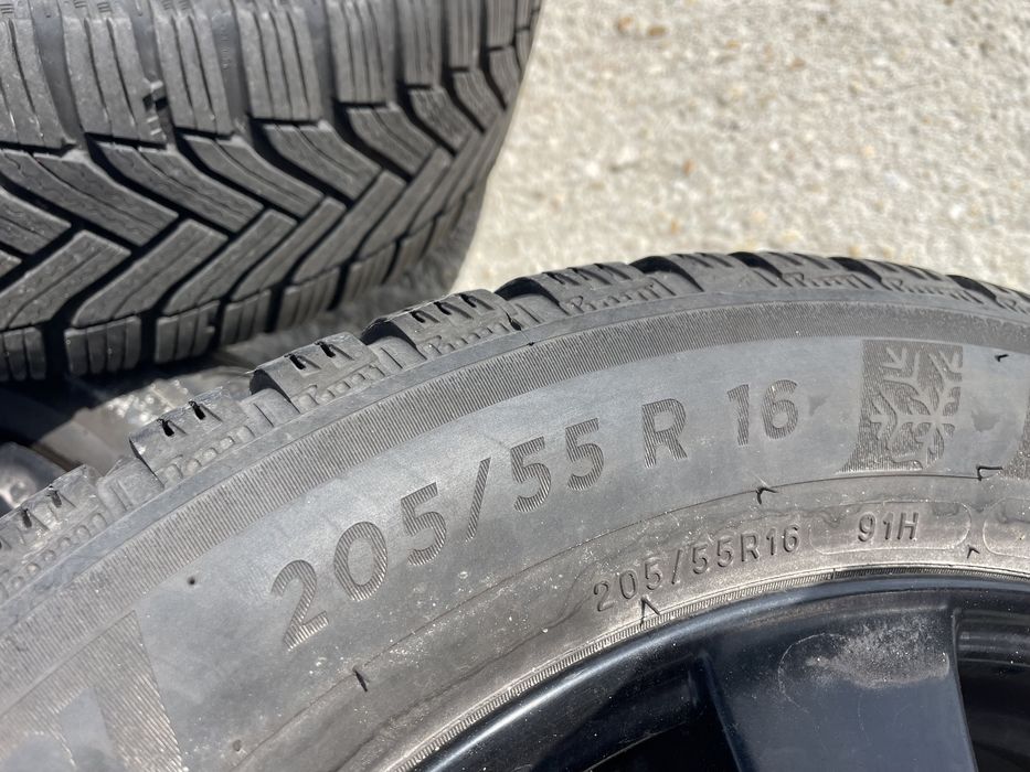 Jante Dezent Vw,Skoda,Audi,Seat 16 + Cauciucuri Michelin M+S 205/55/16