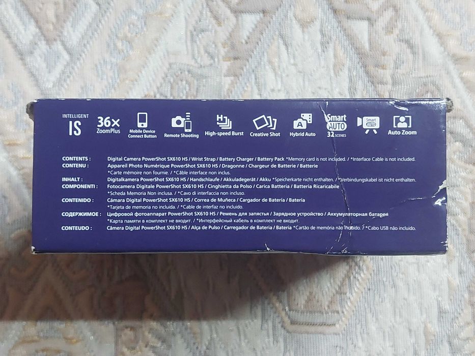 Canon PowerShot SX610 HS Black