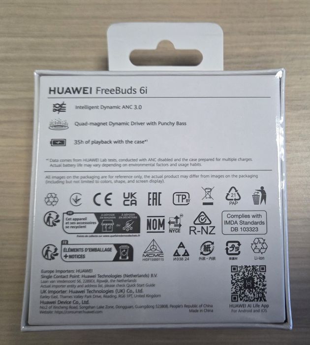 Casti In-Ear Huawei FreeBuds 6i