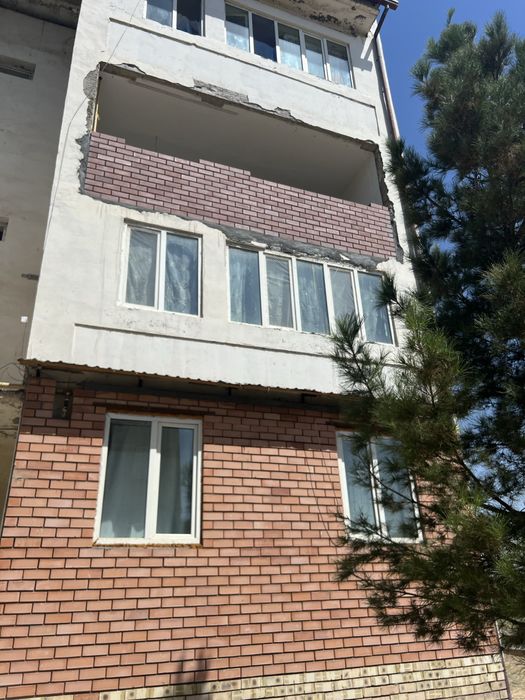 Кладка балкон gisht teramiz