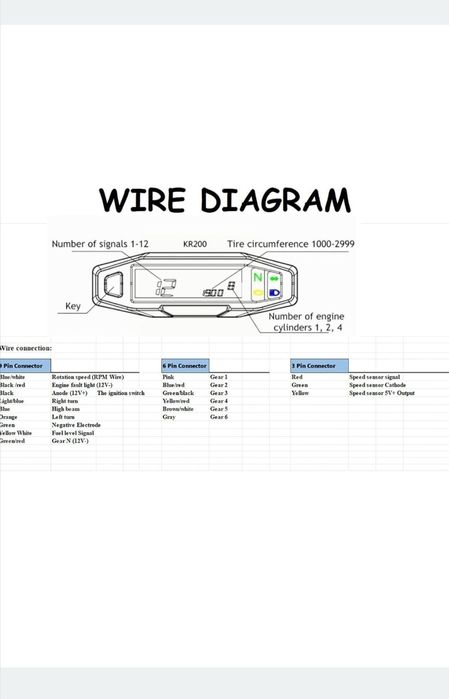 Vitezometru Digital LCD Display Atv/Moto