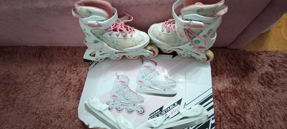 Role doi în unu ( patine )