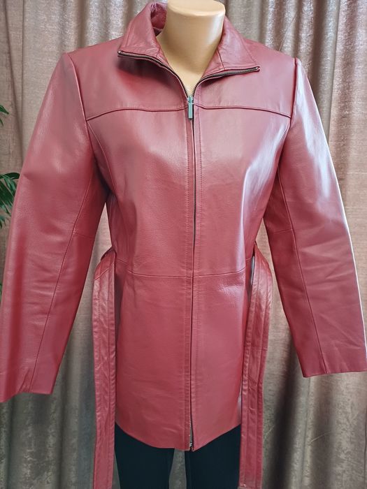 Дамско палто естествена кожа