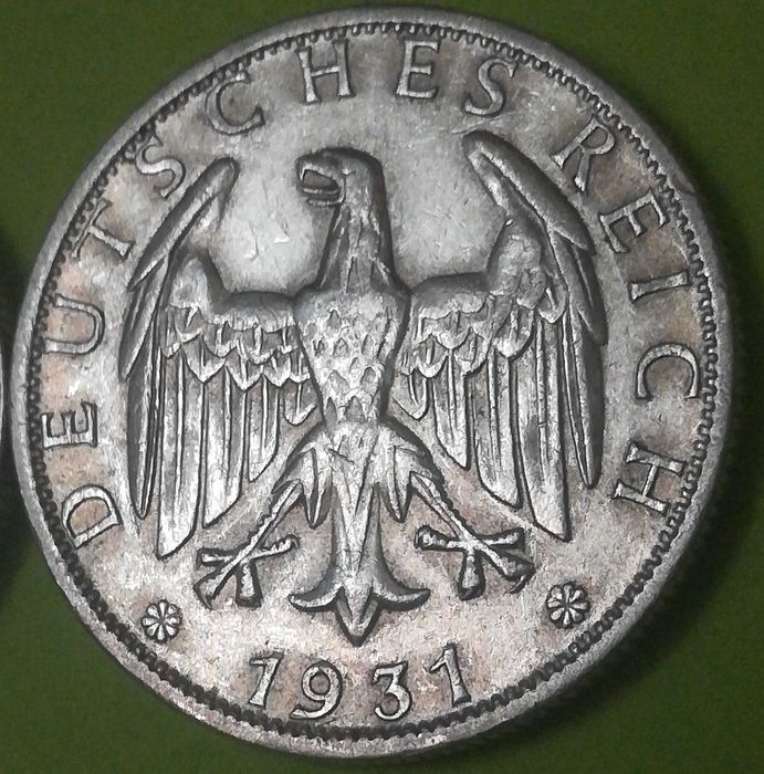 РАйх марки 1931г. букви F, D и Е