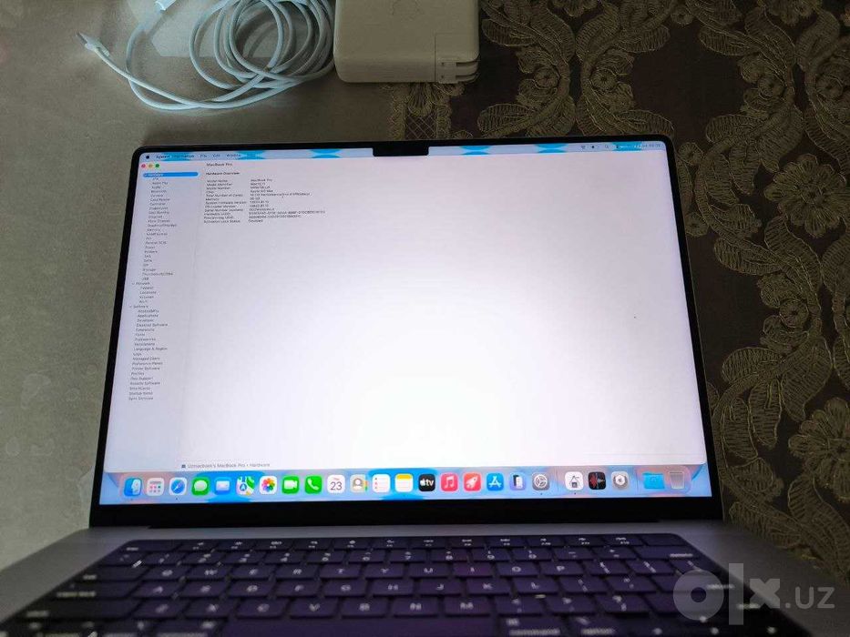 MacBook Pro 16 M3 Max 36/1TB Silver | 78 циклов | 99% батарея