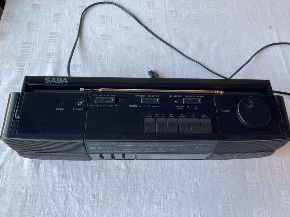 Касетофон Saba rcr581