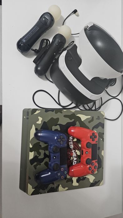 PS4  1TB ediție limitata army + Kit VR complet